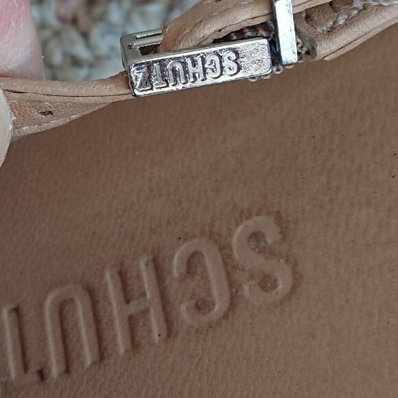 Schutz Pearly Sandals with size buckle size 37 - Picture 7 of 10